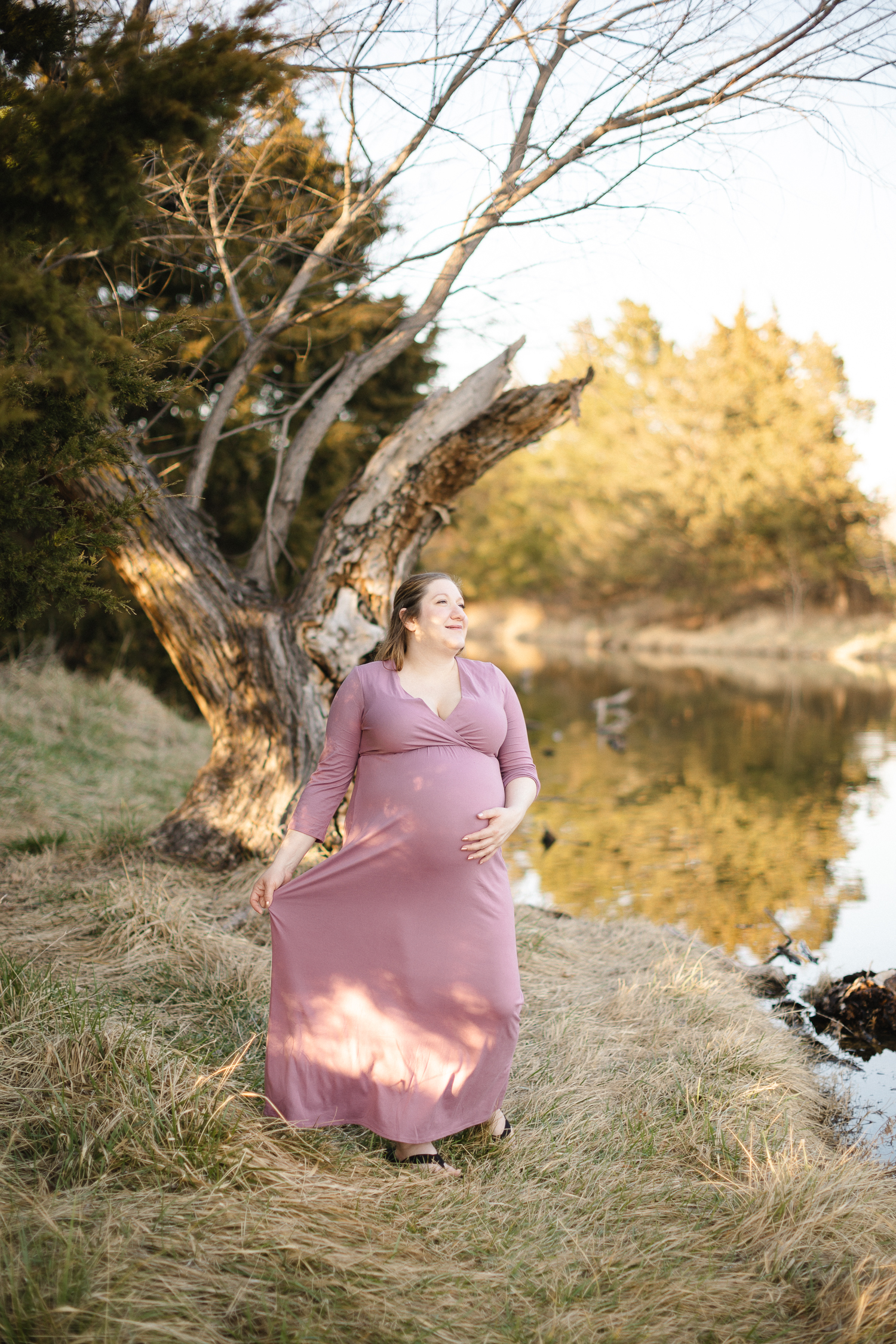 Oklahoma City maternity portraits 