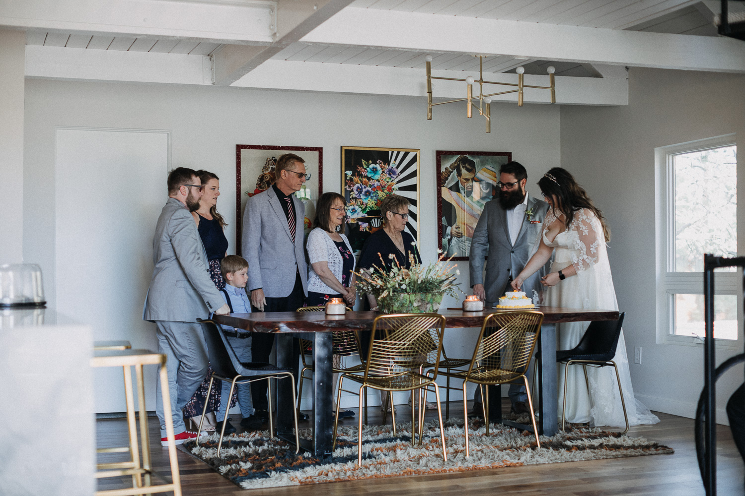 Secret cabin elopement in Breckenridge, Colorado