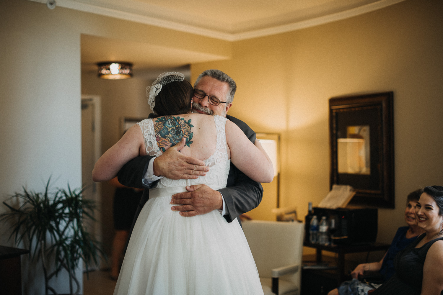 The Skirvin Hilton hotel wedding