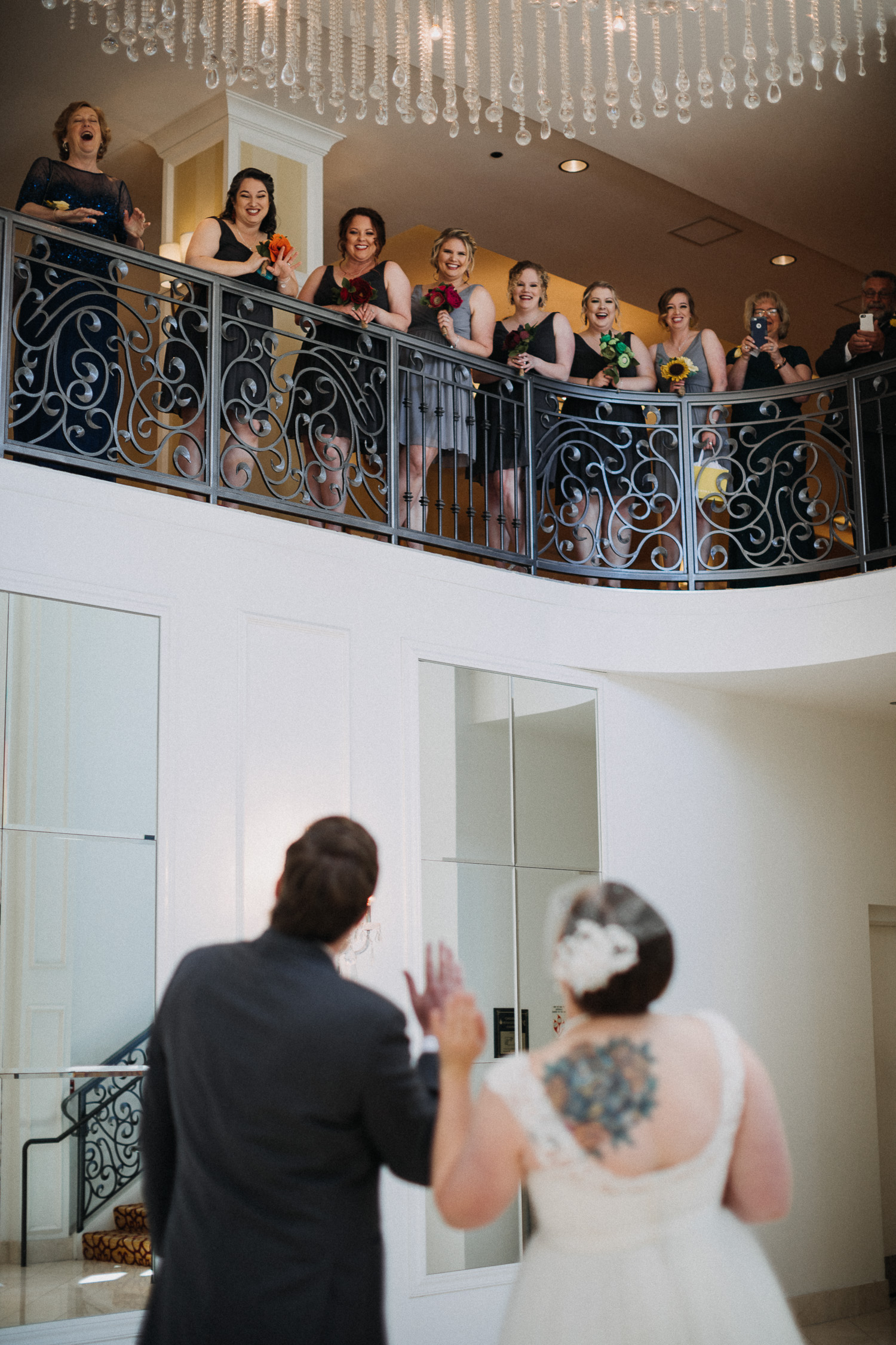 The Skirvin Hilton hotel wedding