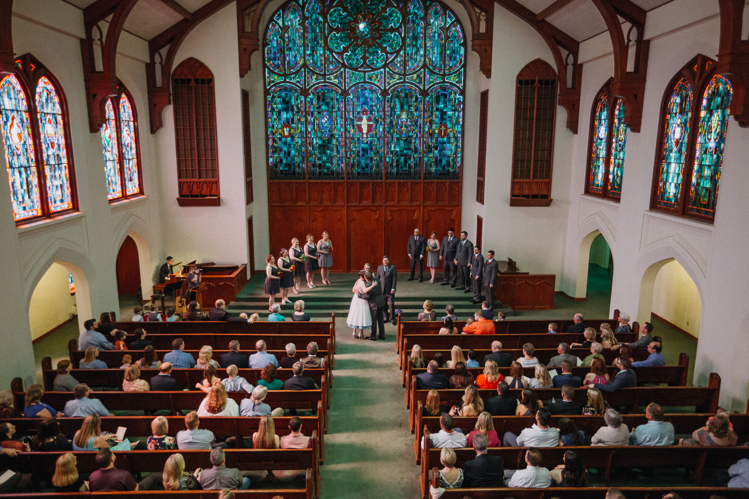 First Baptist Church of Oklahoma City wedding