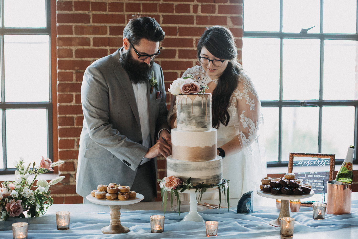 Surprise Film Row wedding in Oklahoma City, Oklahoma