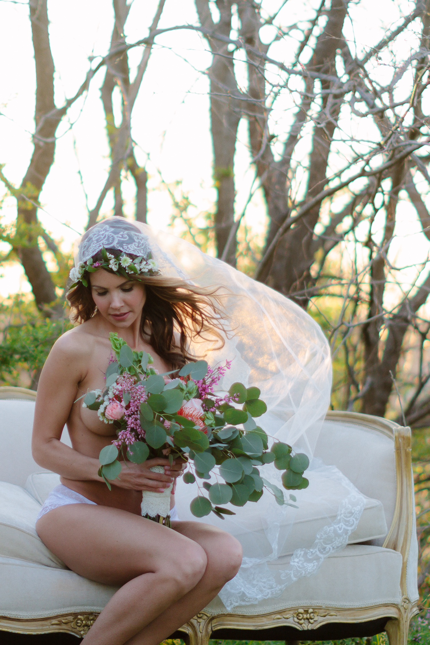 Oklahoma City bridal boudoir portraits