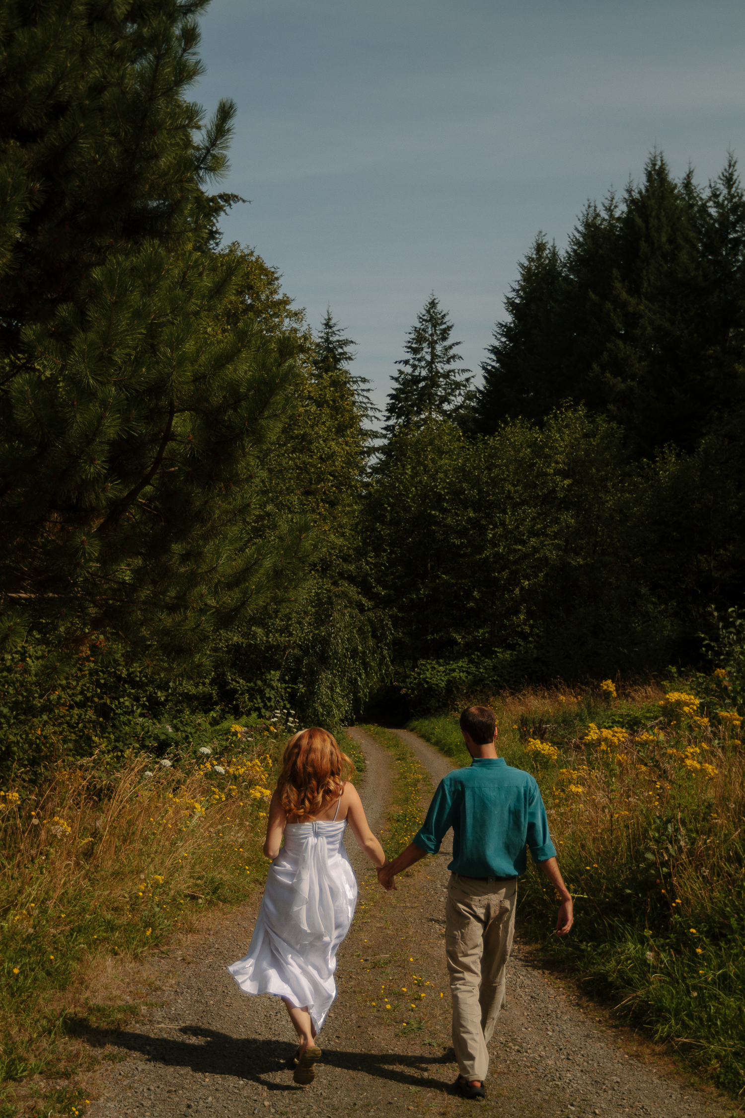 Portland Oregon forest elopement