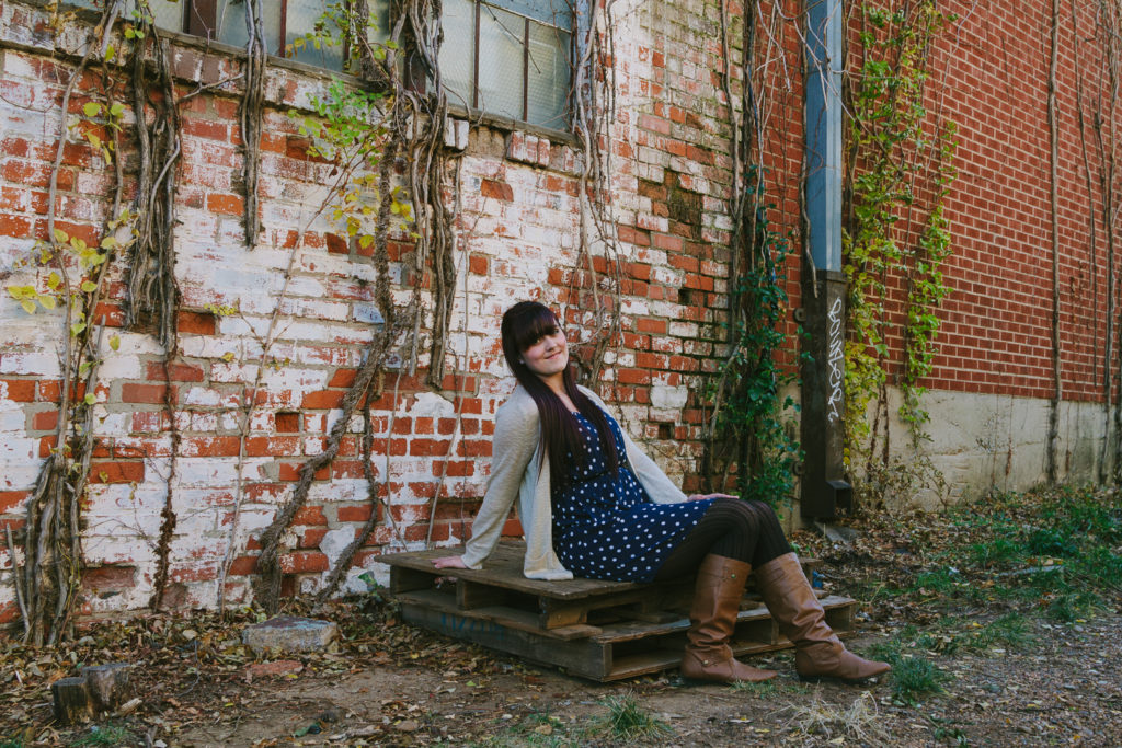 Automobile Alley senior portraits